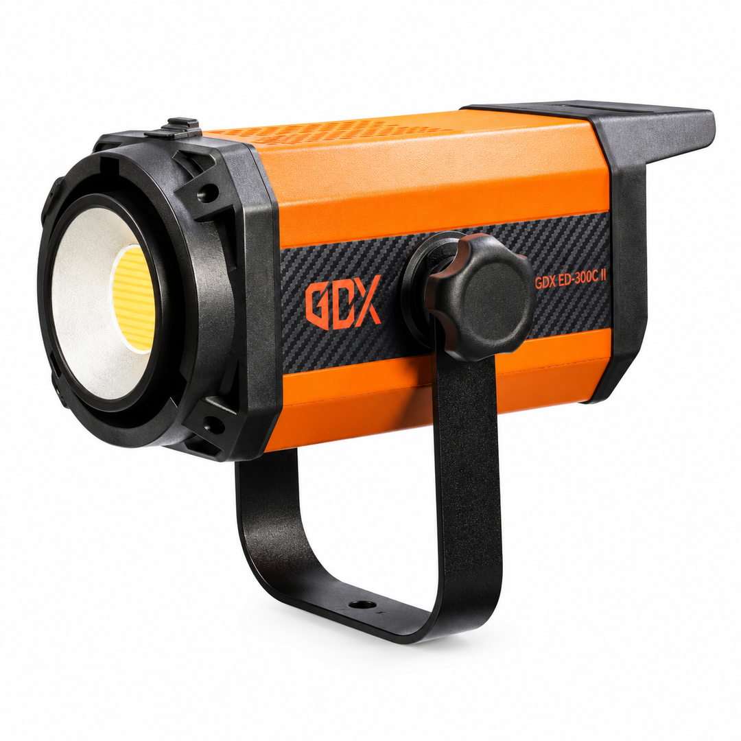 GDX ED300W Bi-Color Bowens Mount COB LED Stüdyo Işığı