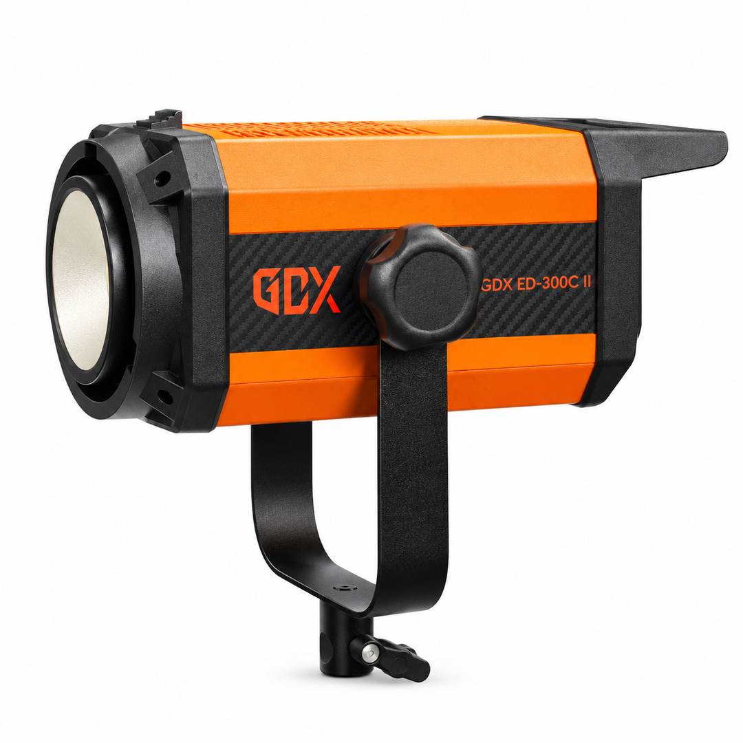 GDX ED300W Bi-Color Bowens Mount COB LED Stüdyo Işığı