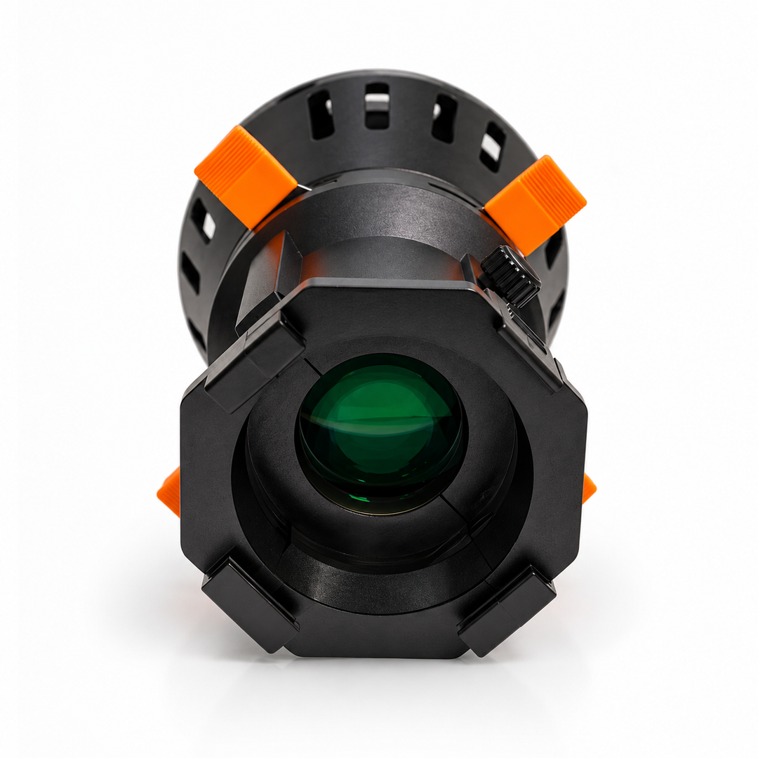GDX GB-02 Bowens Mount Optik Projeksiyon Snoot ve Gobo Projektör Başlığı