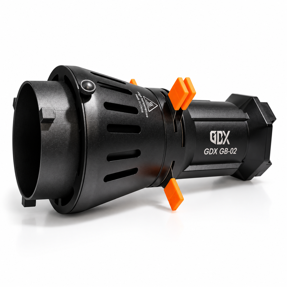 GDX GB-02 Bowens Mount Optik Projeksiyon Snoot ve Gobo Projektör Başlığı